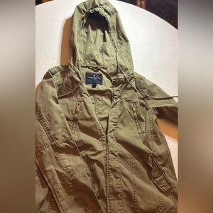 Olive Green American Eagle Fall Jacket